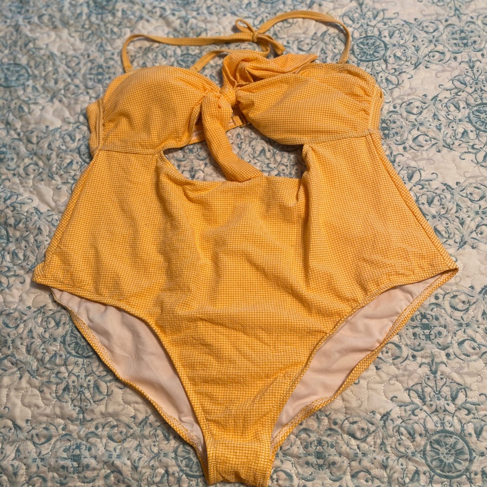 Yellow Plus Swimsuit